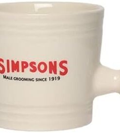 Bol de Porcelana L Simpsons Blanco, Único, Estándar