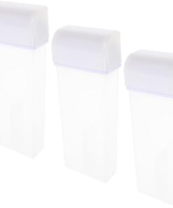 3 Botellas de Cera Depilatoria Abs para Principiantes y Expertos, Fáciles de Transportar, Ideales para Uso DIY y Viaje, Experiencia de Depilación Limpia