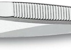 3 Claveles 12245 Pinza Depilar, Cangrejo, Punta Oro De 8 Cm, color Cranberry