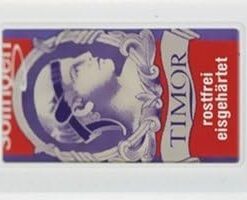 10 cuchillas de afeitar Timor Stainless Steel (1 paquete)