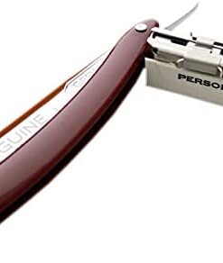 Madre de afeitado cuchillas de afeitar, Barbero afeitado maquinilla de afeitar, Afeitado (navaja corte recto – rojo