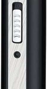 XMING Recortadora eléctrica de pelo de nariz para hombre recargable máquina de afeitar de nariz multifuncional tijeras de corte de pelo de nariz (color: negro A)