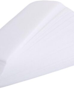 Tiras de Papel de Cera No Tejido para Depilación 200 Piezas | Blanco, Recortables a Medida, Desechables, para Vello Corporal y Facial, Uso en Piernas y Rostro