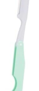 Healeved 3piezas Cuchilla De Afeitar Para Mujeres Recortadora De Cejas De Inoxidable Con Mango Antideslizante Para Eliminar Vello Facial Color Aleatorio