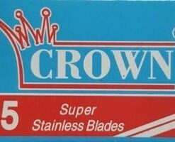 5 cuchillas de afeitar Crown Super Stainless (1 paquete)
