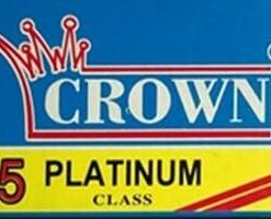 5 cuchillas de afeitar Crown Platinum (1 paquete)