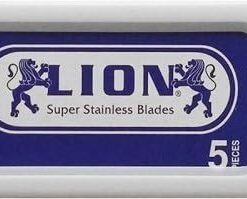 5 cuchillas de afeitar Lion Super Stainless (1 paquete)