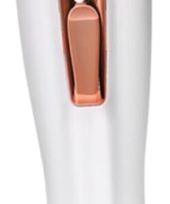 Depiladora Eléctrica Inalámbrica para Mujer, Color Blanco, Abs | Acero Inoxidable, Portátil y Resistente al Agua, Recortadora Corporal para Bikini y Rostro