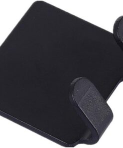 Dos ganchos para maquinilla de afeitar doméstica: ganchos adhesivos fuertes, soporte de almacenamiento de maquinilla de afeitar enchufable sin taladro