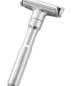 Healeved 3piezas Cuchilla De Afeitar Manual Doble Cara Ajustable Para Hombres Maquinilla De Afeitar Portátil y Ligera Para Uso Casa y Viajes Diseño Moderno y Duradero