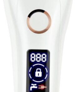 ULTECHNOVO Recortadora de Pelo Eléctrica Diseño Ergonómico y Portátil Resistente al Agua Batería 600mah para Mujer para Depilación Facial y Corporal