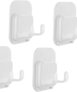 YARNOW 4piezas Ganchos Para Afeitadora Eléctrica Soporte De Pared Para Maquinilla De Afeitar Organizador Soporte