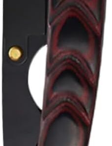OUNONA Maquinilla de Afeitar Ligero de Acero Inoxidable Portátil Soporte Negro para Recortar Barba Adecuado para Peluquería Masculina y Cuidado Diario