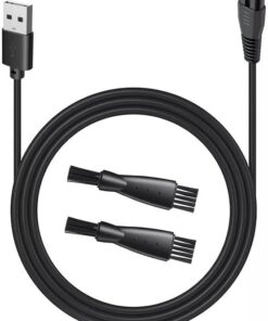 Cable de carga USB para Brightup,Ufree Hair Clippers FK-8688T Afeitadora eléctrica
