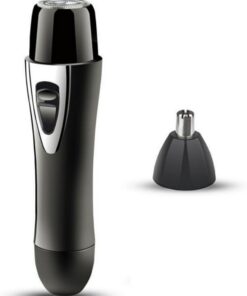 Recortador de Vello Nasal Recargable, Afeitadora Eléctrica | Abs Negro, Portátil y Multifunción, para Hombres y Mujeres, Carga Usb, Uso Doméstico