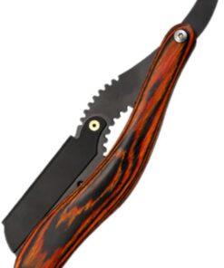 Maquinilla de Afeitar Manual S23 de Acero Inoxidable Mecarta | Hombres, para Patillas y Vello Corto, Uso Doméstico y Barberías, Ligera Menor Irritación