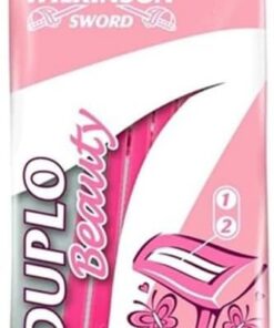 Duplo Beauty 5 cuchillas de afeitar desechables para mujer
