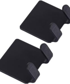 2 ganchos de almacenamiento para maquinilla de afeitar sin perforaciones