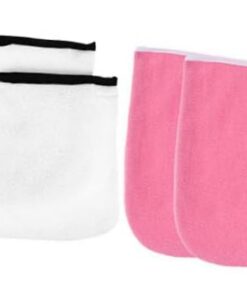 OUNONA 2juegos Funda De Cera Para Manos y Pies Guantes De Spa Calcetín De Cera Fácil De Quitar y Limpiar Para Terapias