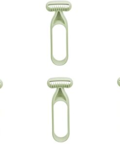 4 Piezas Recortadora de Corporal Manual Afeitadora para Mujer sin Irritación Diseño Ergonómico para Axilas y Piernas Herramienta Duradera para Cuidado Diario