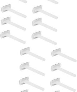 Happyyami 50 Piezas Maquinillas de Afeitar Doble Filo para Depilación de Cuerpo y Áreas Íntimas