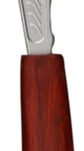 Maquinilla de Afeitar Manual para Hombres Mango de Madera | Aleación de Zinc, Acabado sin Óxido, Uso Doméstico Afeitado de Cabeza, Estilo Vintage