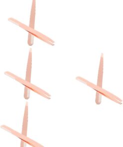 Healeved 8piezas Pinzas De Cejas De Inoxidable Con Peine De Herramientas Portátiles Para Depilación y De Cejas Accesorios De Para Mujeres y Hombres