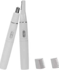 Happyyami Depiladora Facial Eléctrica Recortador Cejas Cortador Nariz Limpiador Nasal