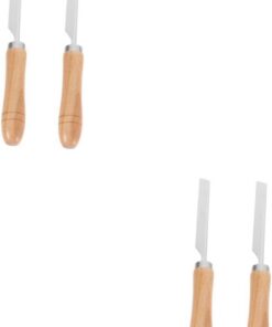 OUNONA 2 Series Maquinilla De Afeitar Depilador De Carne Herramienta De Depilación Acero Inoxidable 2 Piezas*2