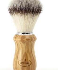 Omega 46832 Hi-Brush - Brocha de afeitar (fibra)