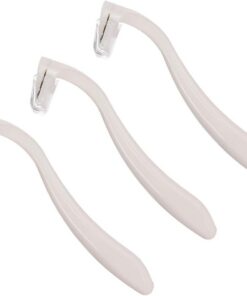 Maquinilla de Afeitar para Depilación Cómoda y Precisa Diseño Ergonómico para Mujer y Material de Acero Inoxidable 3 Piezas Accesorios de Viaje