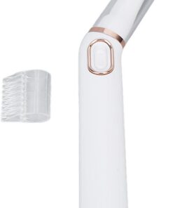 Recortador de bikini, portátil, uso en seco, maquinilla de afeitar eléctrica, ajuste en ángulo, suave y sedoso, kit de bikini con luz LED, peluquero personal con peine limitador, afeitadora de