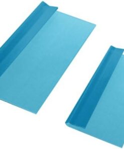 LevGo 30203 - Herramienta de corte de gel y maquinilla de afeitar de laboratorio (100 unidades), color azul