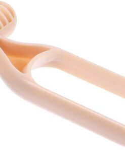 jojofuny Afeitadora Manual de Vello Corporal, Recortadora para Mujeres, Abs, Portátil, Beige, para Viaje, Minimiza la Irritación Piel