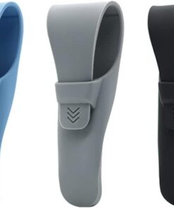 Funda de silicona para maquinilla de afeitar de viaje, funda protectora de goma para afeitar, portátil, impermeable, paquete de 3