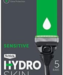 Schick Hydro Skin Comfort Sensitive - Maquinilla de afeitar y 2 recambios, 1 unidad