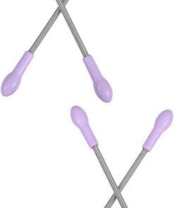 4piezas Removedor De Vello Facial Portátil Herramienta De Depilación Rápida y Efectiva Dispositivo De Extracción De Acero Inoxidable Para Uso Casa