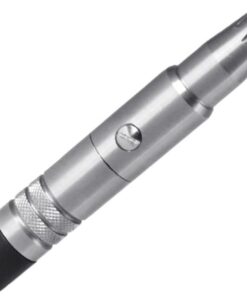 Healeved Recortador Manual de Vello Nasal Diseño Protector de Acero Inoxidable Color Plata para Limpieza Cómoda y Segura