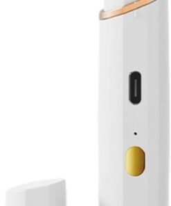 Recortadora de cejas eléctrica portátil en miniatura con doble USB recargable para el aseo silencioso con carga USB