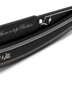 HEY JOE ! - Premium Classic Razor Carbon Edition | Navaja De Afeitar Clásica De Acéro Inoxidable Para Uso Personal Y Profesional, Black