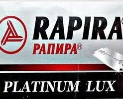 5 cuchillas de afeitar Rapira Platinum Lux (1 paquete)