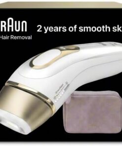 Braun Silk-Expert Pro 5 IPL PL5100 - Depilación láser en casa para mujeres y hombres con cabeza flexible inteligente y bolsa premium