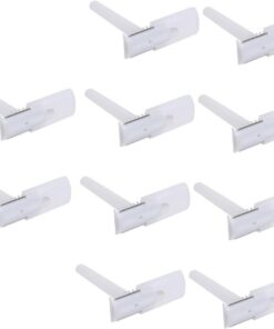 LIFKOME 25 Pcs Afeitadoras Vello Corporal de Doble Filo, Agarre Ergonómico y Corte Exacto para Depilación de Axilas y Cuerpo