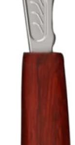 Afeitadora Manual Vintage para Hombre Mango de Madera Roja | Aleación de Zinc, Uso en Casa y Viaje, Acabado Profesional para Cabeza y Rostro