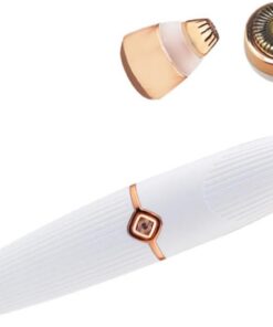 Happyyami Afeitadora Para Mujeres Eléctrica Recortador De Corporal Dispositivo De Depilación Para Cejas y Facial El Baño