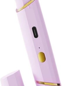 Recortadora de cejas eléctrica en miniatura portátil con doble USB recargable para aseo silencioso y de bajo ruido