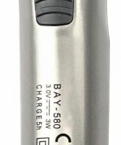 STOBAZA Afeitadora Eléctrica Recargable para Hombre Recortadora de Precisión y Peines Guía para Barba, Kit de Cuidado Facial Soporte de Plástico Duradero