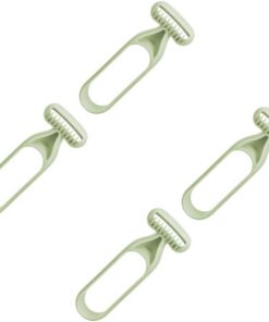 Happyyami 4 Piezas Recortadora de Corporal para Mujeres Depilador de Axilas y Cuerpo Herramienta de Manual Diseño Ergonómico y Antideslizante Material Duradero Cuidado