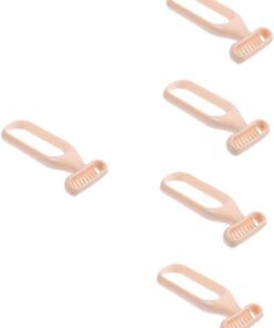 Happyyami 5 Piezas Recortadora de Corporal Portátil para Mujeres Afeitadora de Piernas y Axilas Herramienta de Depilación de Ligera y Duradera para y