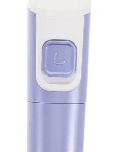 Depiladora Facial Eléctrica para Mujeres, Indolora, Azul | Recargable, Abs, Lavado Completo, Axilas Espalda Brazos Cara Línea Bikini